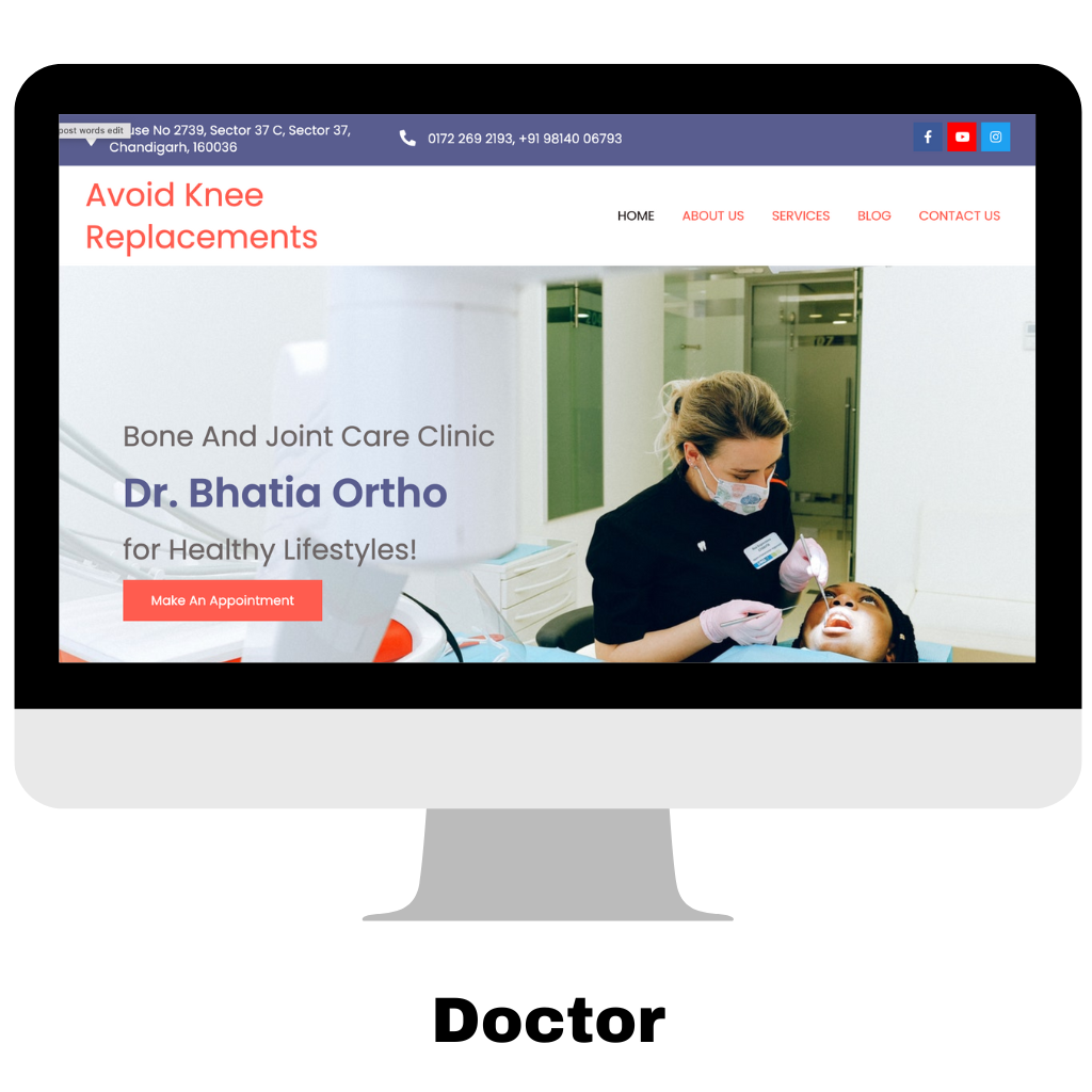doctor website 1